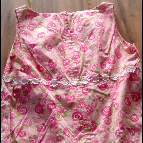 Lilly Pulitzer Rolls Royce Pink Snail Sundress MP - Picture 7 of 8